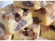 Frgálová buchta: Poctivý recept na kynutou buchtu s bohatou tvarohovou a povidlovou náplní frgálová buchta