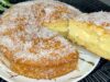 Jednoduchý citronový dort s citronovým krémem zdobený kokosem - Rozplývá se na jazyku!