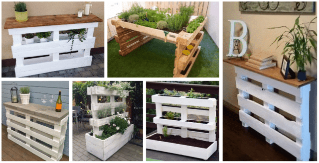 20+ skvělých využití klasický palet: hodí se jak na zahradu, tak do domácnosti!