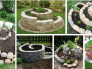 skalka, která rozzáří vaší zahradu: postavte si tuto spirálovitou zahradní skalku!