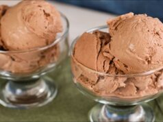 Domácí čokoládová zmrzlina - Pouze 2 ingredience!