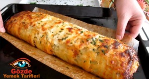 Bramborová pochoutka plněná mletým masem, zeleninou a sýrem Bramborová pochoutka plněná směsí mletého masa, zeleniny a sýra - Jednoduchá slaná delikatesa!