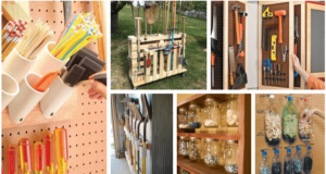 Dejte svému nářadí řád pomocí PVC trubk či palet!