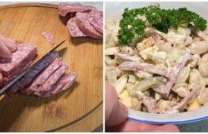 Babiččin recept na salát s uzeninou