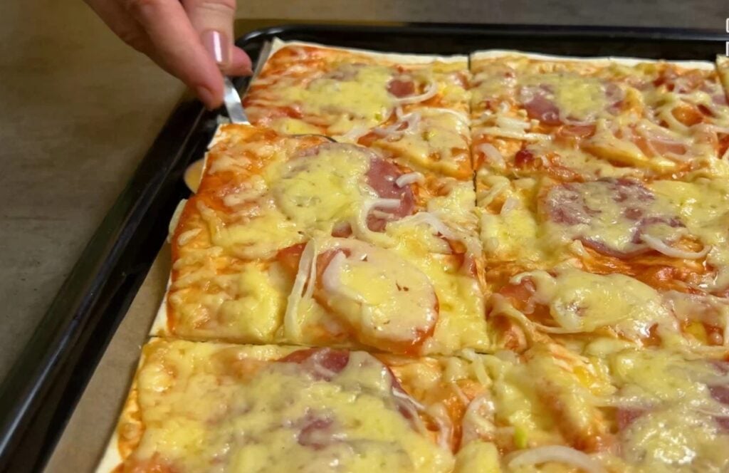 Recept na vynikající pizzu za 10 minut