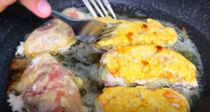 Recept na masové rolky z kuřecího masa Recept na masové rolky z kuřecího masa