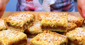 Babiččin recept – nastrouhaný jablečný koláč Babiččin recept - nastrouhaný jablečný koláč
