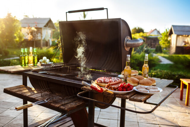 barbecue-grill-party-tasty-food-wooden-desk