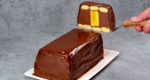 Recept pro všechny milovníky čokolády: Nepečený čokoládový dezert s banány!