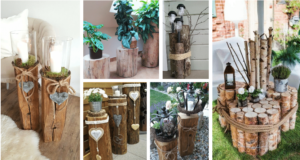 Využili jsme opracovaný kmen stromu tímto skvělým způsobem: Inspirujte se!