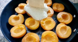 Meruňkový koláč pečený na pánvi – Ideální ke kávě nebo čaji! Meruňkový koláč pečený na pánvi - Ideální ke kávě nebo čaji!
