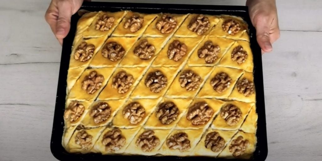 Domácí turecká baklava