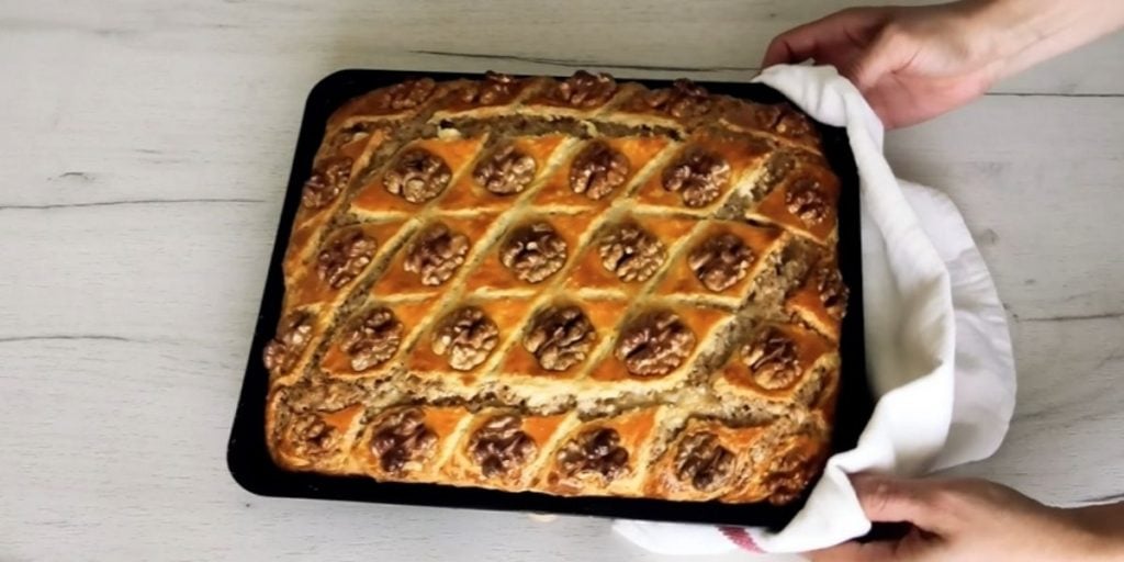 Domácí turecká baklava