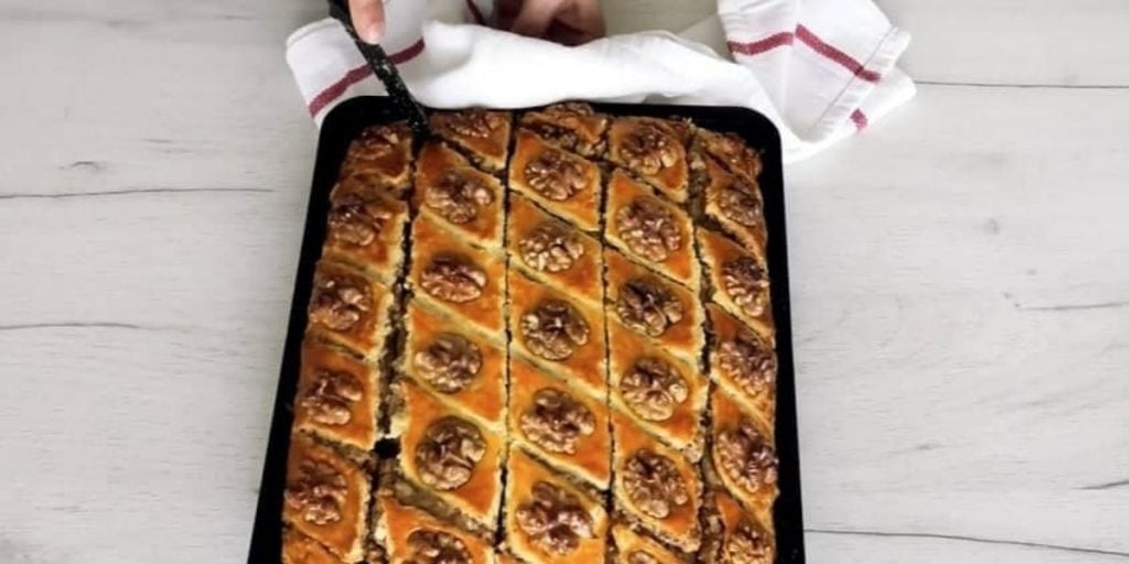 Domácí turecká baklava