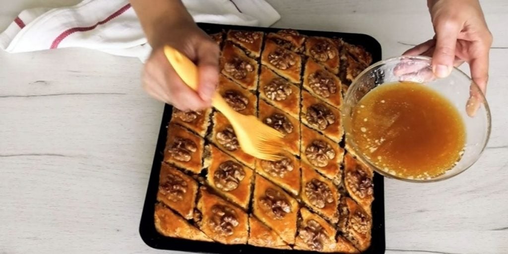 Domácí turecká baklava