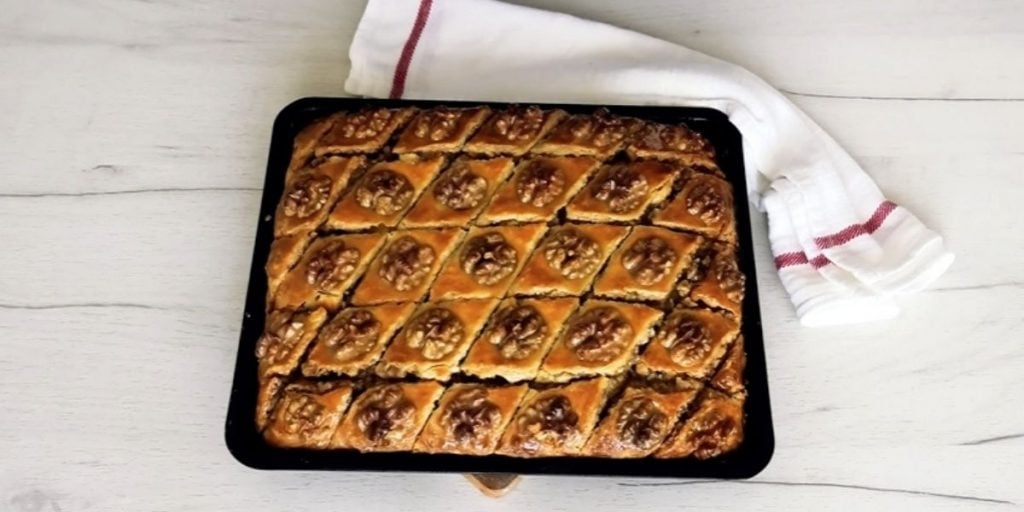 Domácí turecká baklava