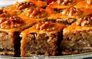 Domácí turecká baklava