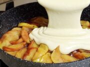 Nejrychlejší jablečně-skořicový koláč na pánvi!