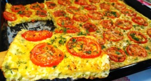 Zdravá Lahůdka: Domácí cuketová pizza Cuketová pizza - chutná a zdravá, nelze se odtrhnout!