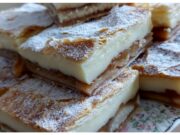 Vrstvený koláč s jablky a pudinkem: Nejlepší recept z listového těsta, hotový za 30 minut