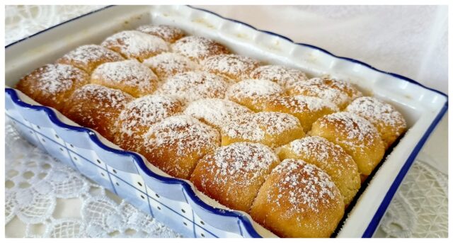 Domácí kynuté buchtičky plněné Nutellou Domácí kynuté buchtičky plněné Nutellou