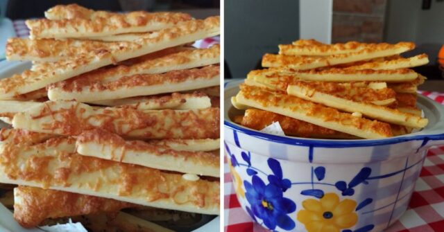 Sýrové tyčinky k večernímu zobání - Rychlé a chutné Sýrové tyčinky k večernímu zobání - Rychlé a chutné