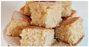 Recept na nadýchané kokosové kostky pro všechny milovníky kokosu