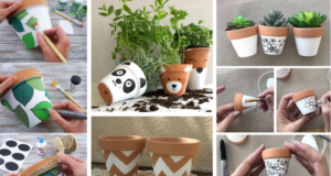 Tvoření na dlouhé podzimní večery: Zkrášlete si vaše staré a sešlé květináče