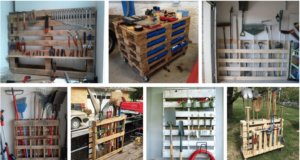 Inspirace pro kutily: Dřevěná paleta, jako skvělý pomocník k vám do dílny!