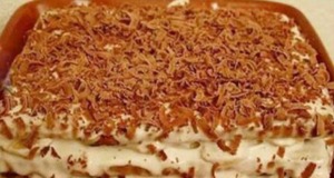 Smetanový dezert s čokoládou a kousky banánů: Vyzkoušejte tuto dobrotu!