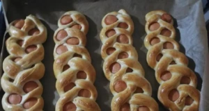 Klobásové copánky Klobásové copánky