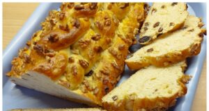 Domácí máslová vánočka: Osvědčený recept na tradiční, vláčnou a nadýchanou vánočku, která se nerozpadne