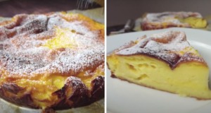 Upekla jsem jogurtový koláč bez mouky jen ze 3 surovin, dopadlo to velmi dobře Upekla jsem jogurtový koláč bez mouky jen ze 3 surovin, dopadlo to velmi dobře