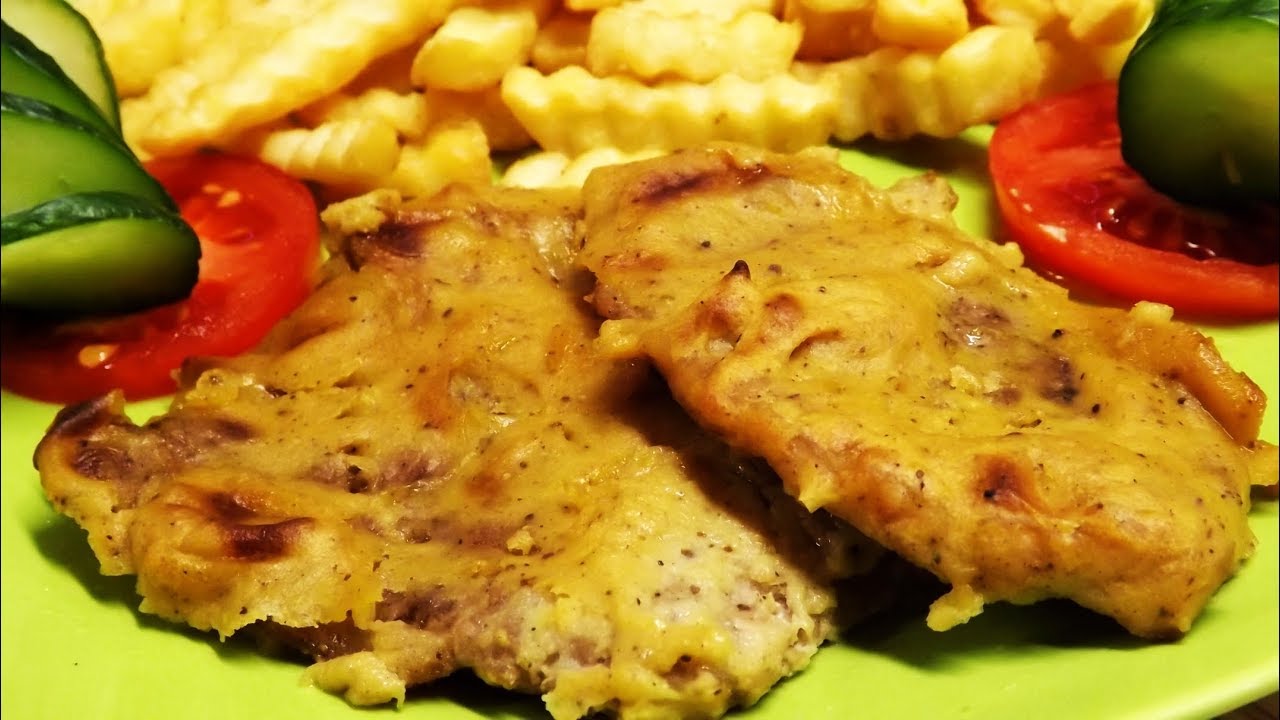 Hořčičné vepřové kotlety v troubě jsou vynikající pokrm, který si určitě oblíbíte