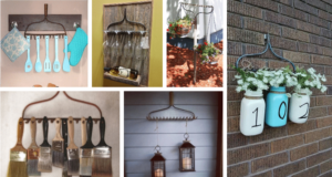 Využijte obyčejné hrábě tímto originálním způsobem: 20+ skvělých inspirací pro vás!