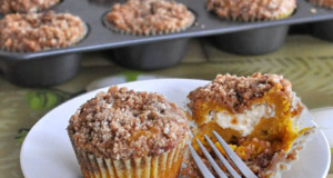 Zdravé dýňové muffiny s tvarohovou náplní – dokonalé!