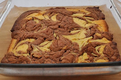 Brownies z bílé a mléčné čokolády - rychlý a snadný recept