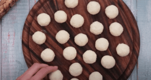 Jednoduchý recept na lahodné kokosové kuličky obalené v čokoládě