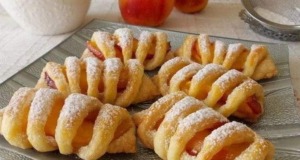 Recept na křehké nektarinkové rohlíčky: Ideální pečivo