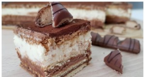 Kinder Bueno dezert s lahodným krémem a čokoládou