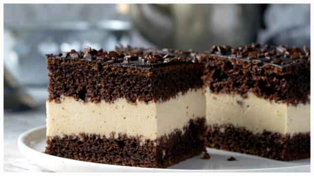 Kakaové kostky s kávovou pěnou Kakaové kostky s kávovou pěnou