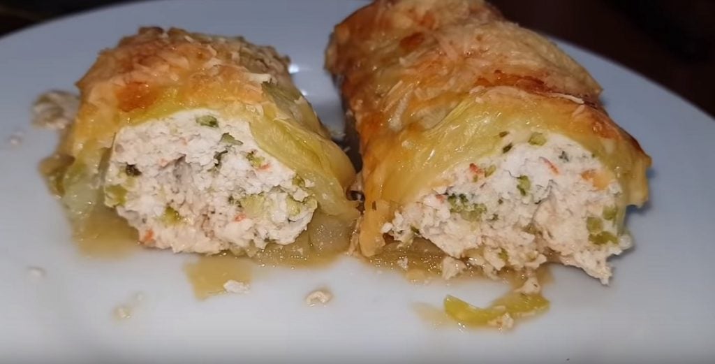 Cuketové rolky s kuřecím masem a brokolicí - jednoduchý recept, který vás mile překvapí