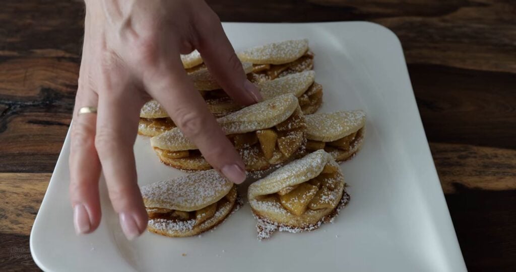 Rychlé a chutné jablečné kapsičky