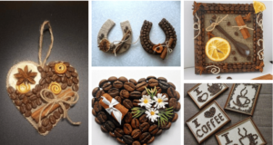 Obyčejná kávová zrna lze proměnit v úžasné dekorativní prvky – Inspirujte se!