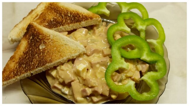 Ševcovský mls s vejci – tradiční salát Ševcovský mls s vejci – tradiční salát