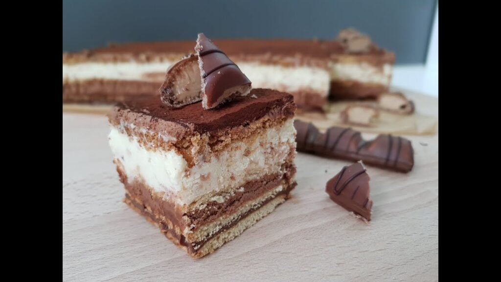 Kinder Bueno dezert s lahodným krémem a čokoládou