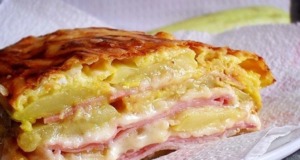 Domácí cuketové lasagne se šunkou, sýrem a vajíčkem: Perfektní pokrm pro každou příležitost