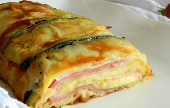 Domácí cuketové lasagne se šunkou, sýrem a vajíčkem: Perfektní pokrm pro každou příležitost