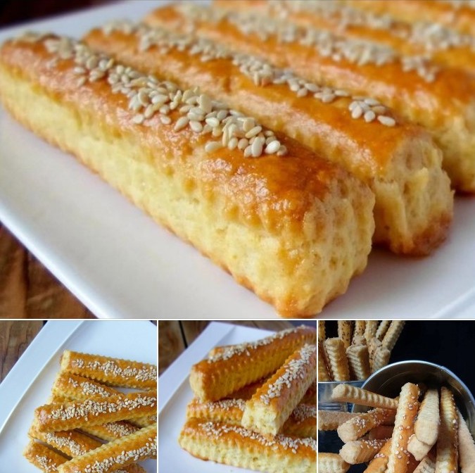 Sýrové tyčinky se sezamem - skvělé občerstvení