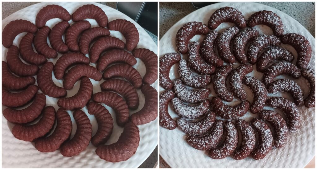 Kakaové rohlíčky: Recept na křehké čokoládové vánoční cukroví, které se rozplývá na jazyku